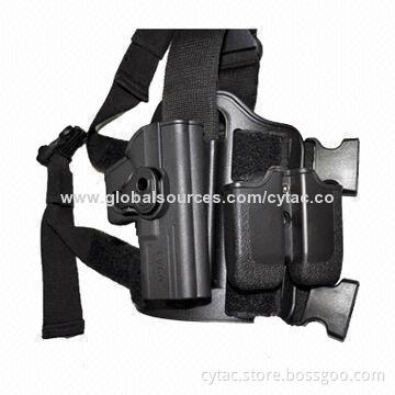 Drop leg platform, fully adjustable straps with side release buckles